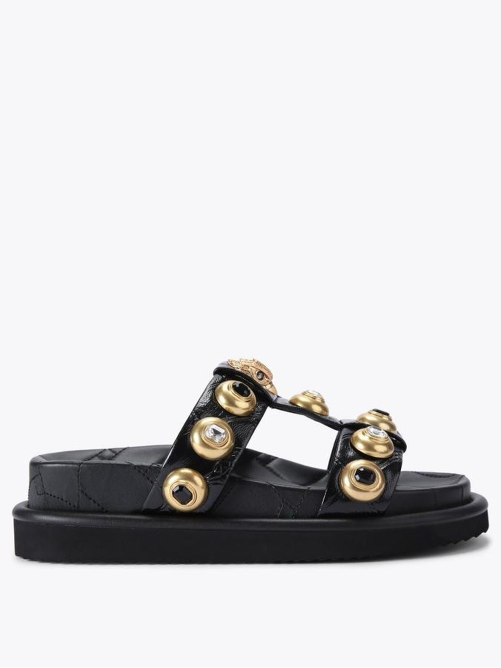 KURT GEIGER LONDON ORSON MULTI STUDDED SANDAL - Picture 8 of 8